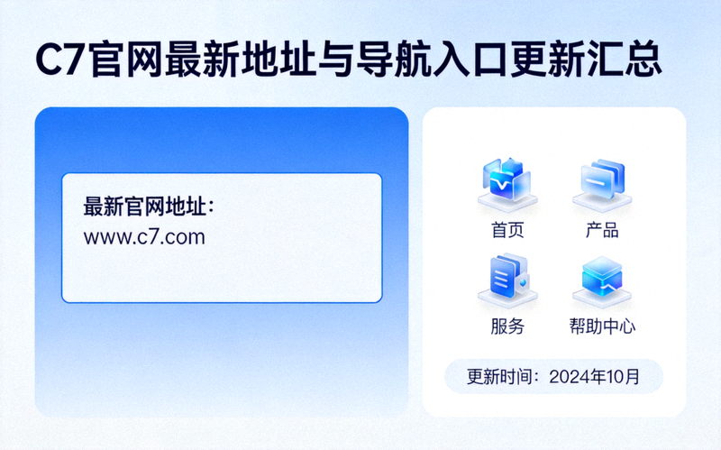 C7官网最新地址与C7导航入口更新汇总信息图