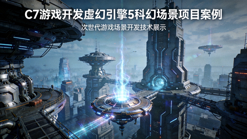 C7游戏开发虚幻引擎5科幻场景项目案例展示图