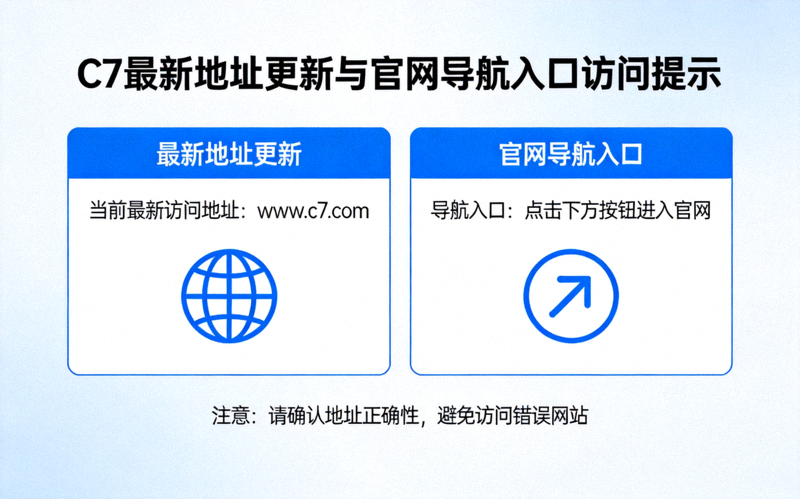 C7最新地址更新与C7官网导航入口访问提示配图